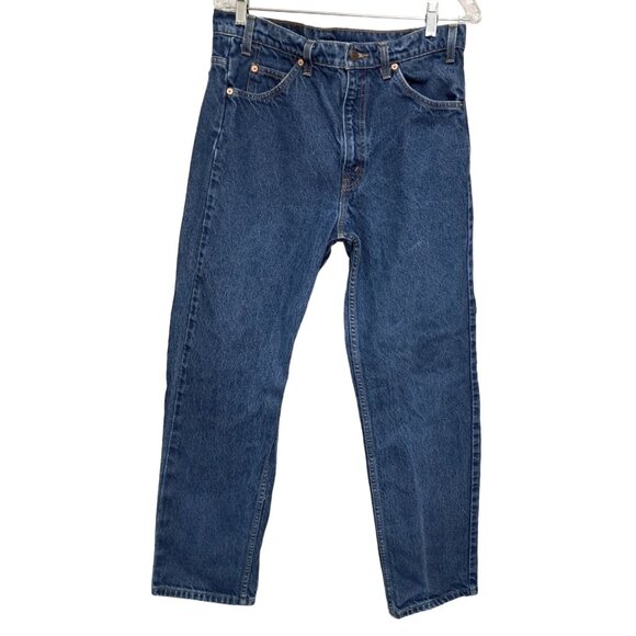 Levis 505 Jeans Mens Tagged 34 x 30 Orange Tab Regular Fit Straight Leg Jeans - Picture 3 of 16